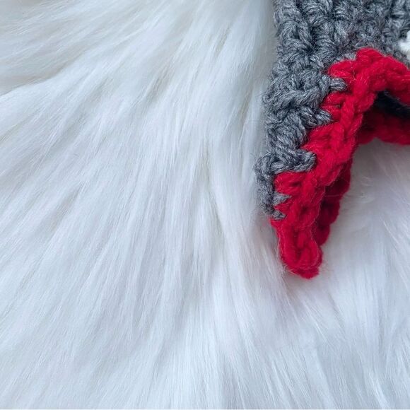 Crochet Baby Hat Sock Monkey 0 - 3 months - Picture 6 of 8